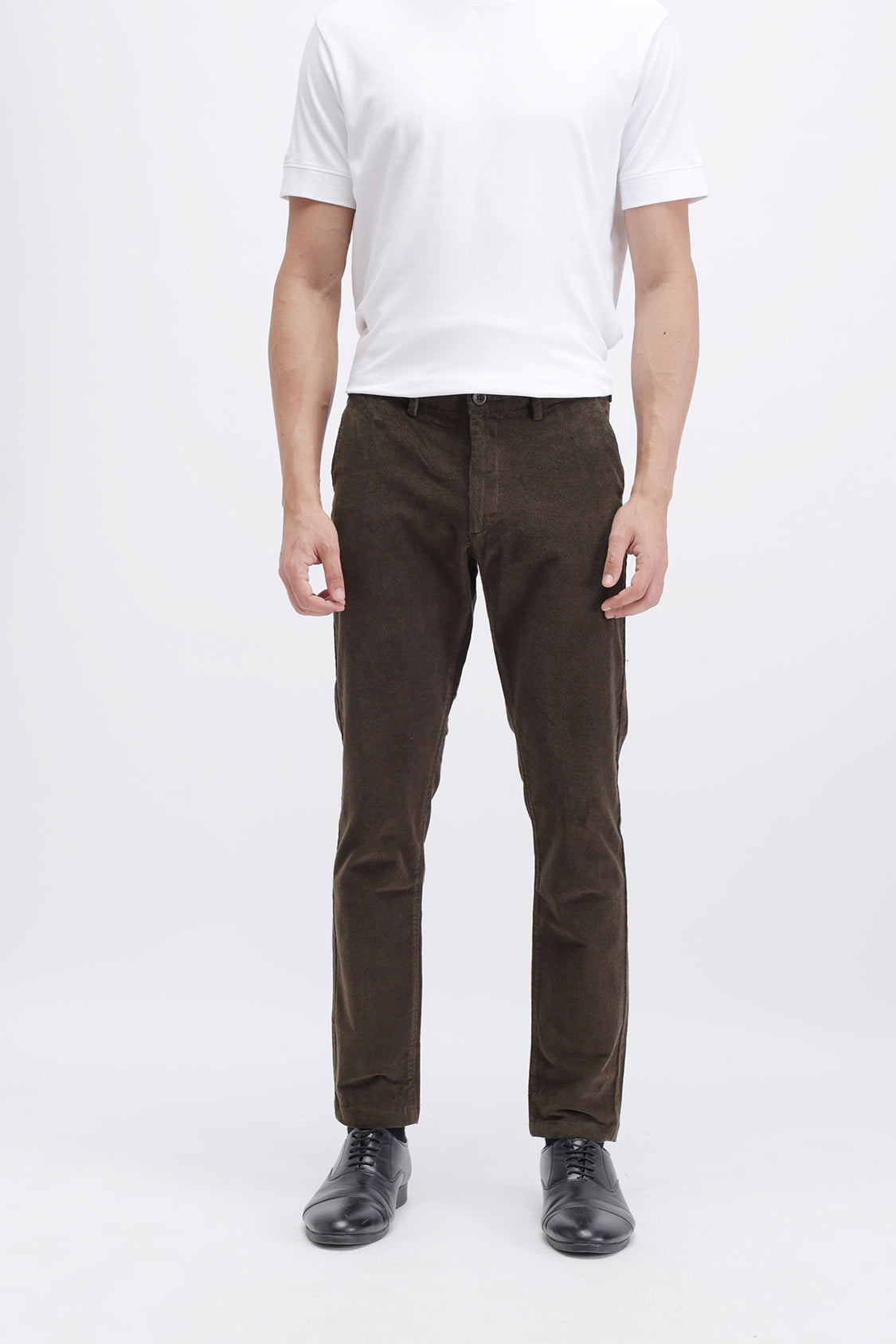 SLIM FIT CORDUROY TROUSER