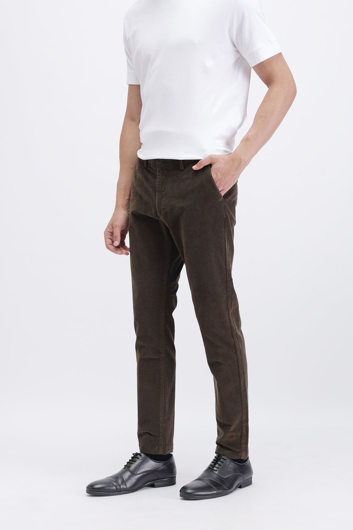 SLIM FIT CORDUROY TROUSER
