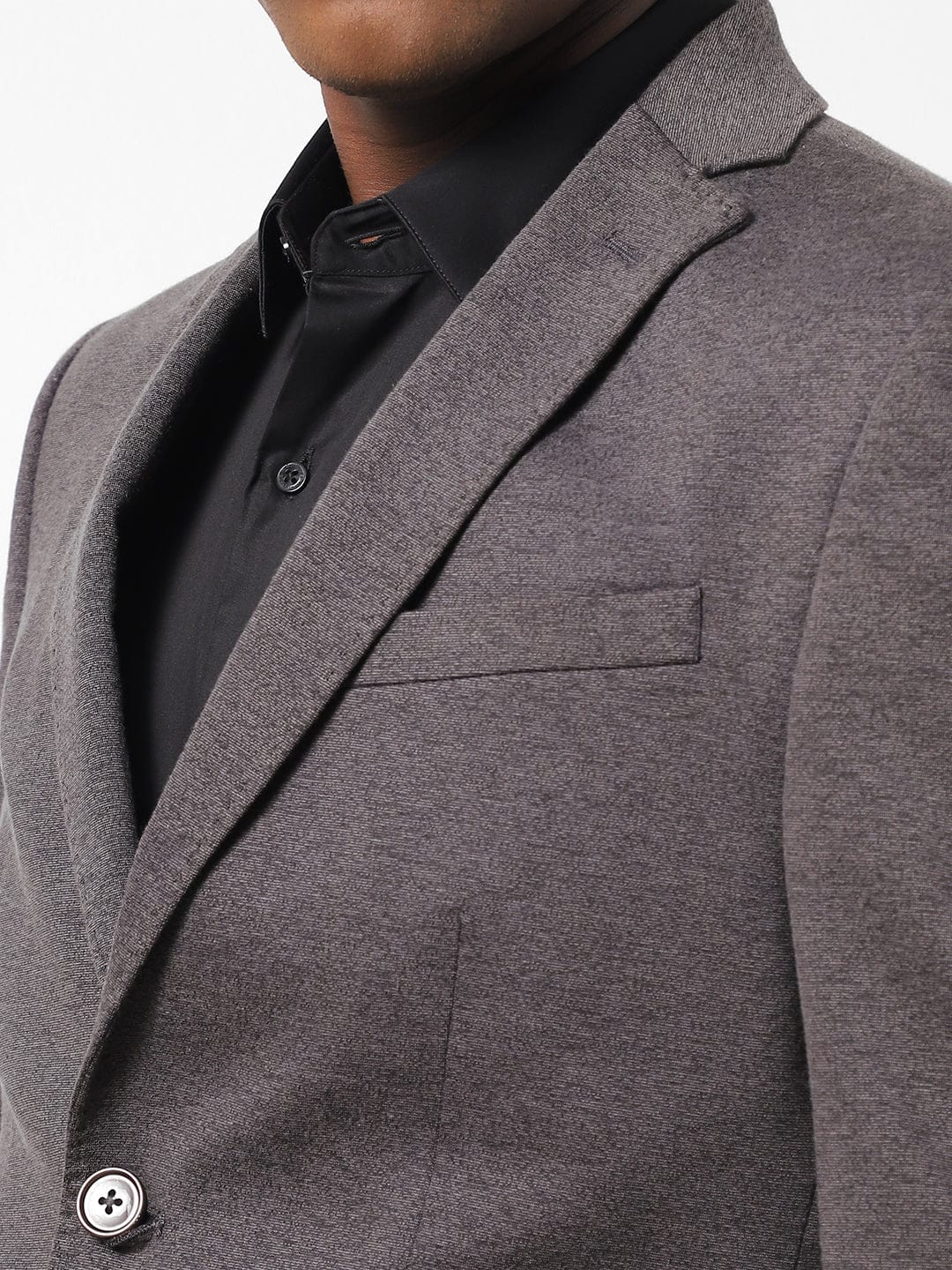 Men's Charcoal Blazer TCJ46444