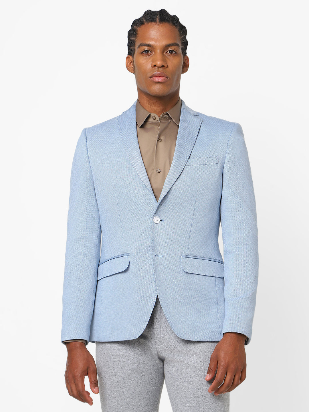 Men's Sky Blue Blazer TCJ-DAVE