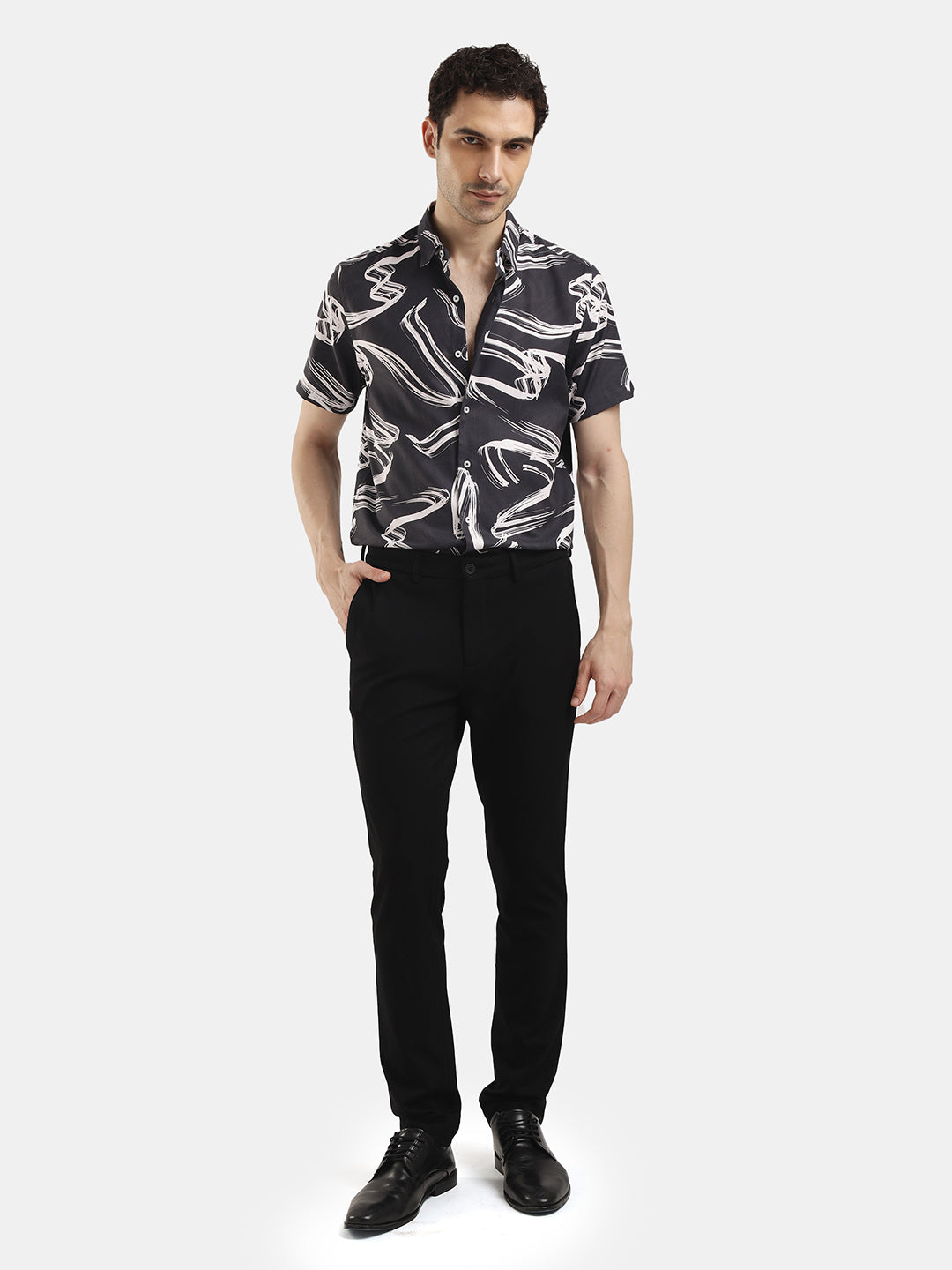 SLIM FIT TROPHY BLACK DARK SHADE DENIM