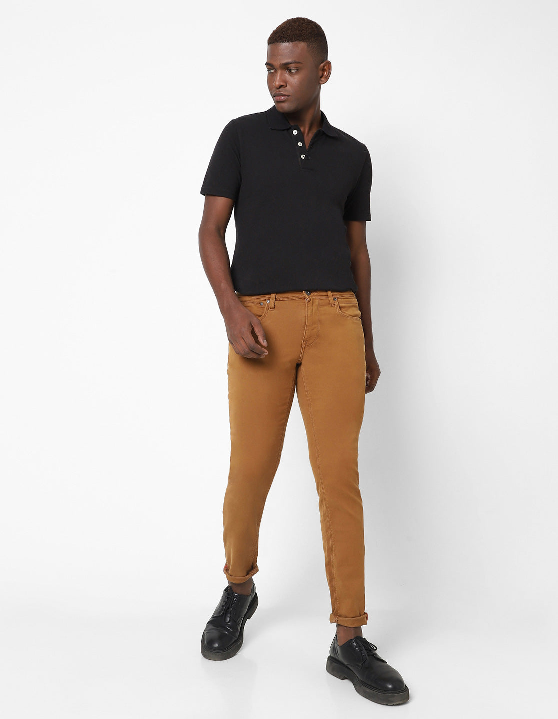 Men's Brown Denim TCDN242C