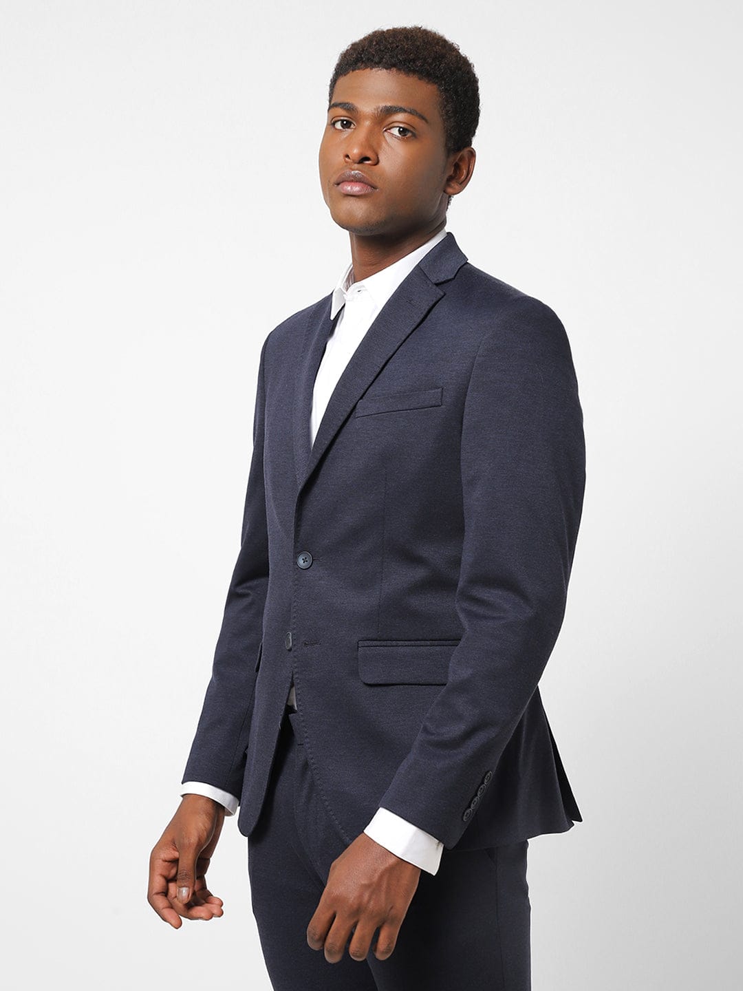 Men's Navy Blazer TCJ46459