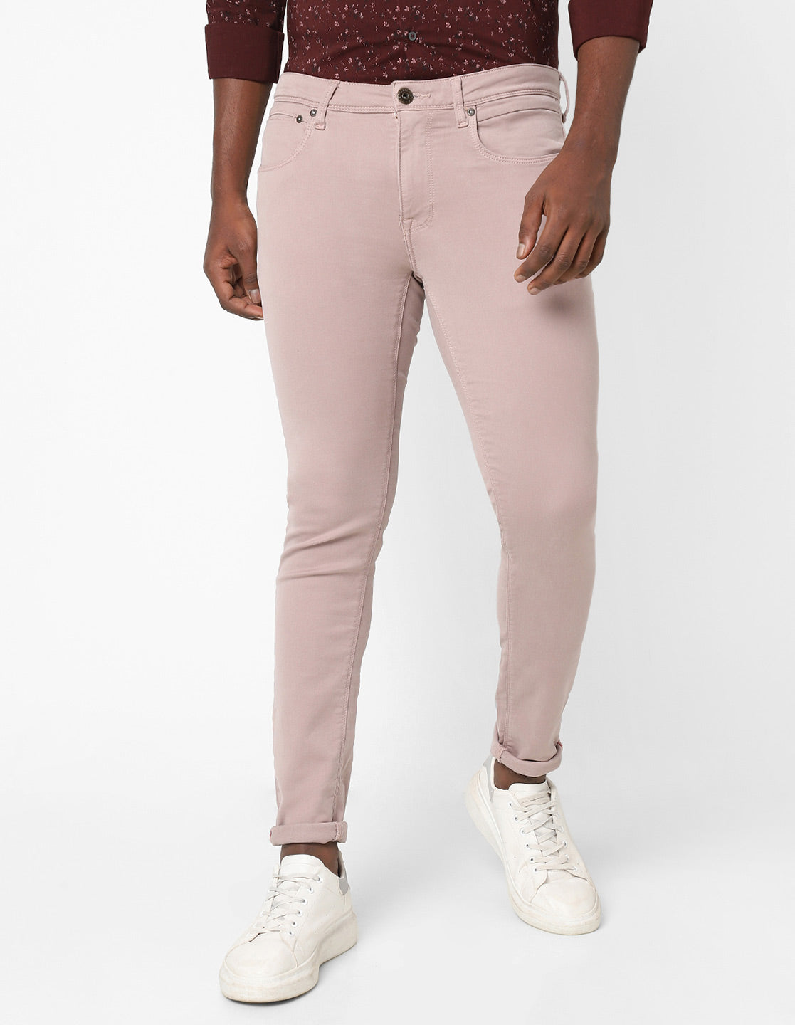 Men's Light Pink Denim TCDN242D