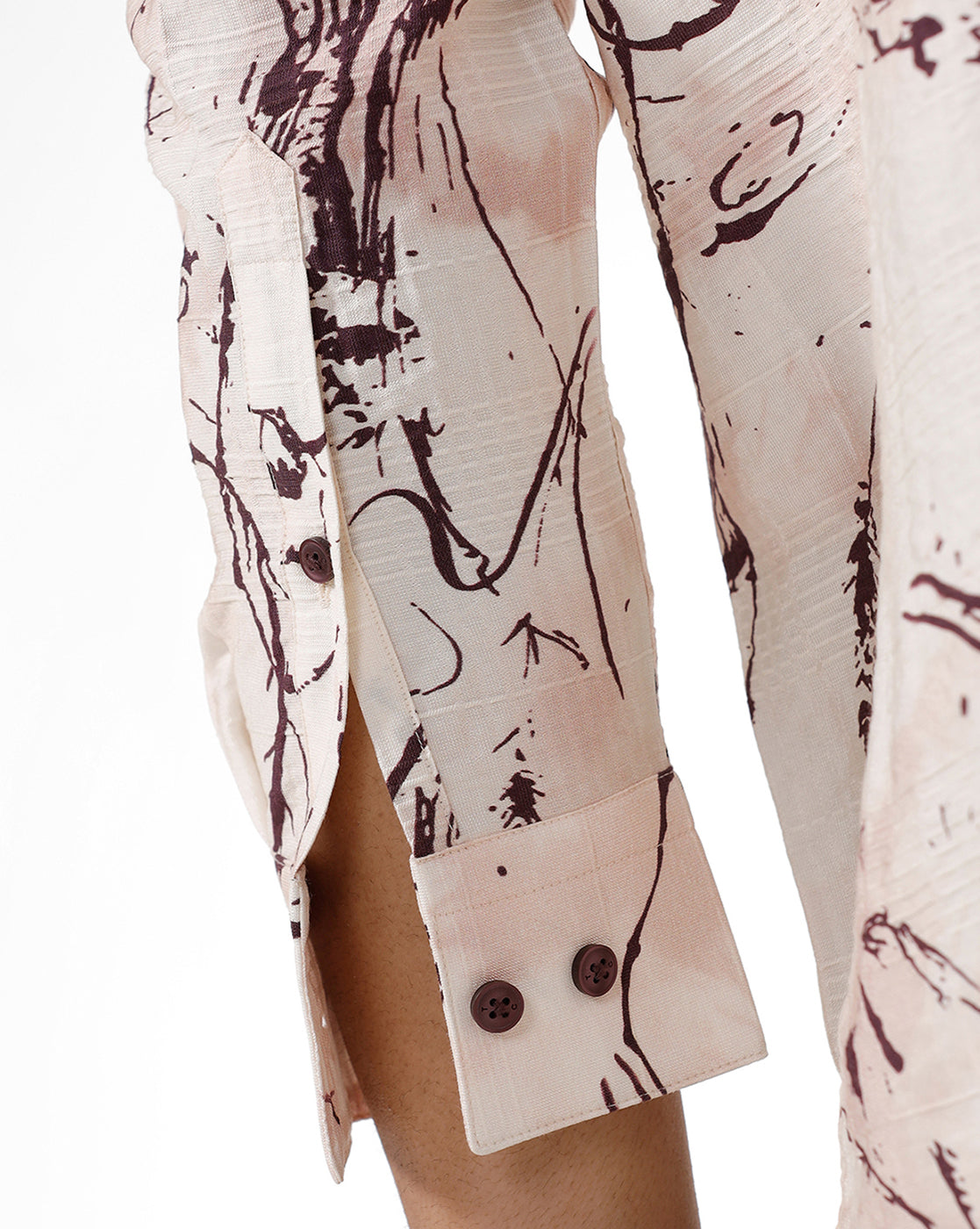 Reindeer Print Casual Shirt