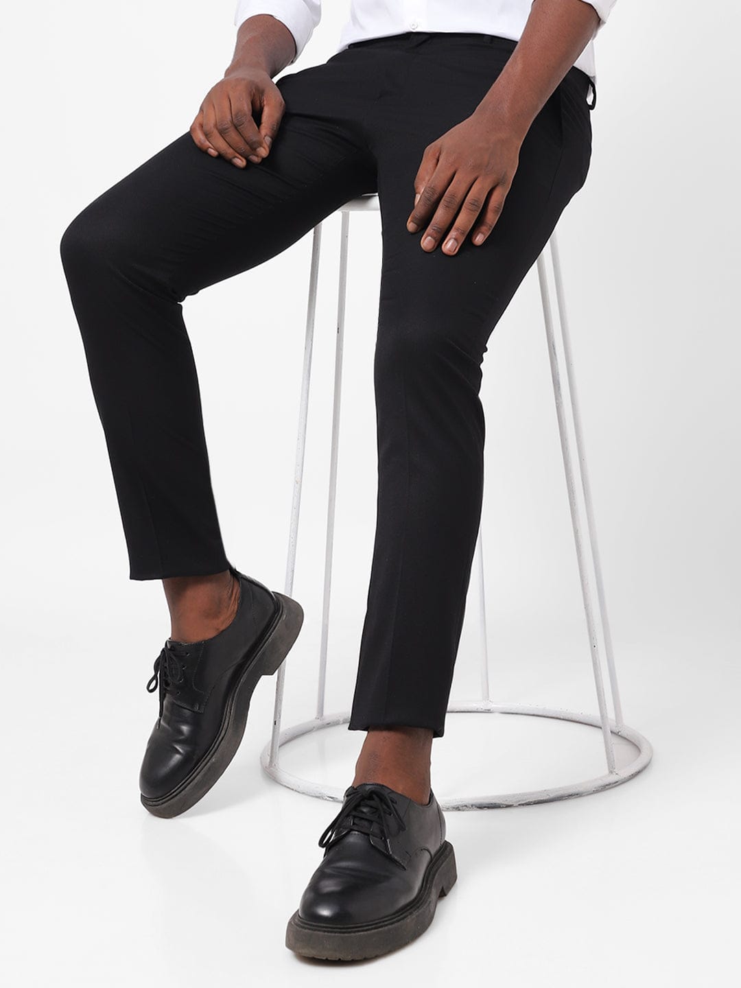 Black Formal Men's Trouser