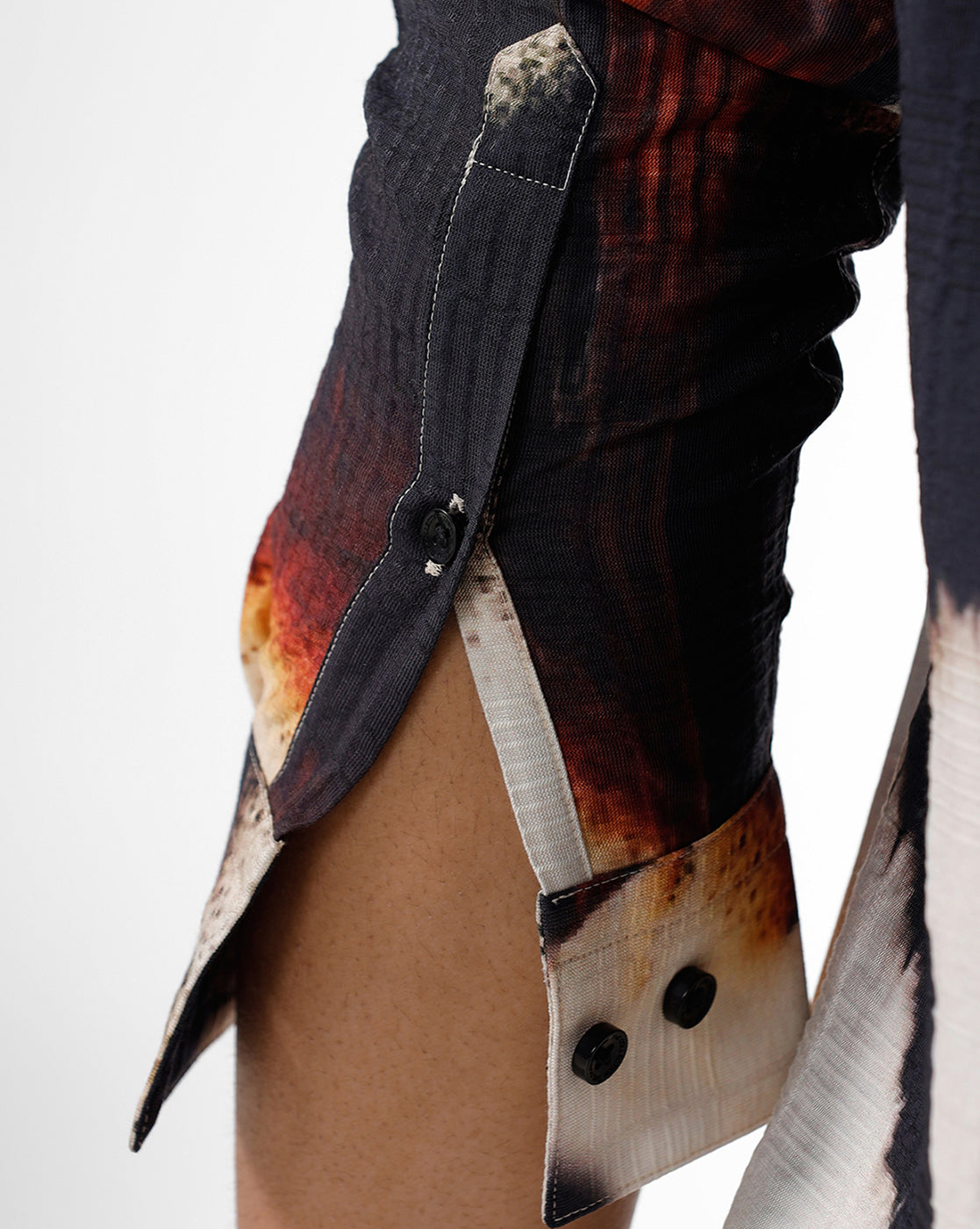 COYOTE – Black Off White Print Shirt