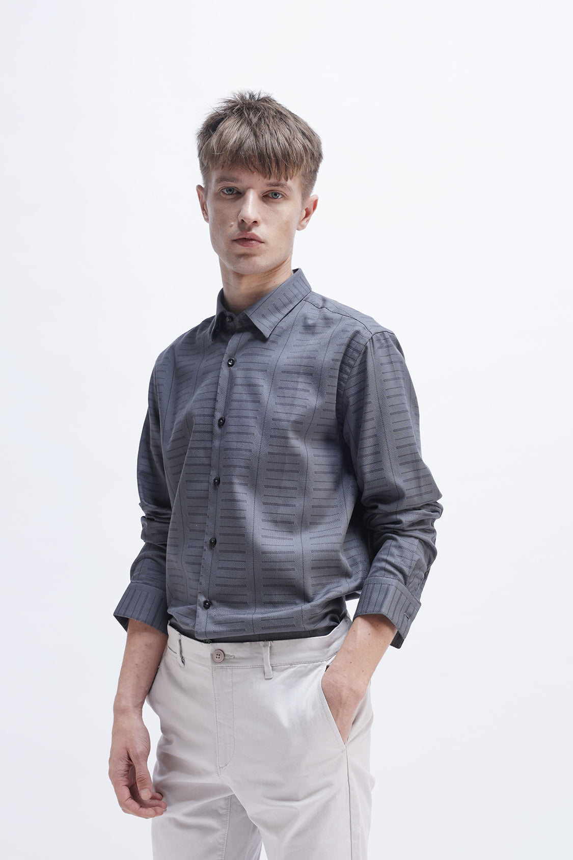 VERTICAL STRIPED SHIRT