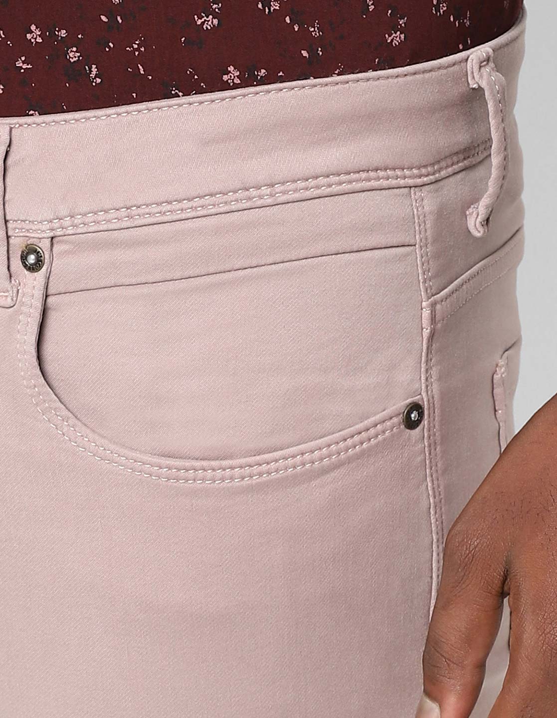 Men's Light Pink Denim TCDN242D