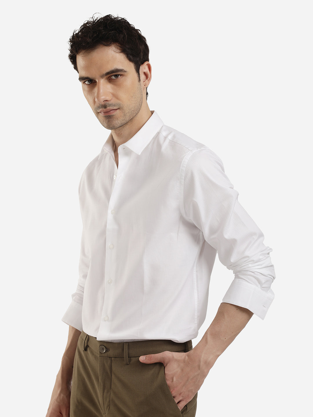 DOBBY JACQUARD SHIRT